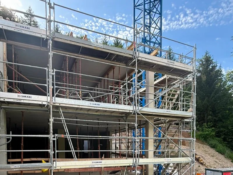 Chantier — Échafaudage